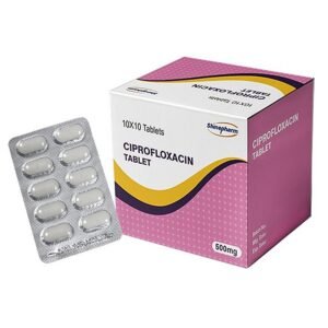 Ciprofloxacin 500mg 10 tabs
