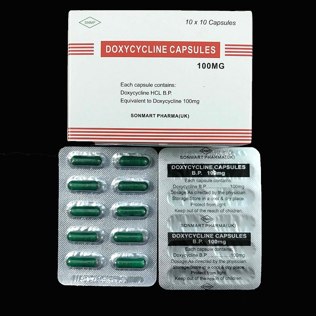 Doxycycline 100mg 10 caps