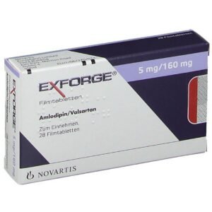 Exforge 5/160mg 28 tabs