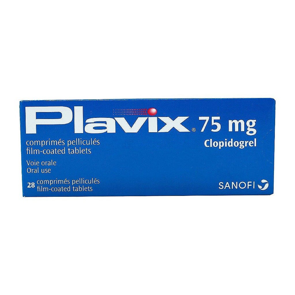 Plavix 75mg 28 tabs