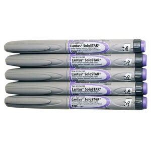 Insulin Lantus SoloStar 5s