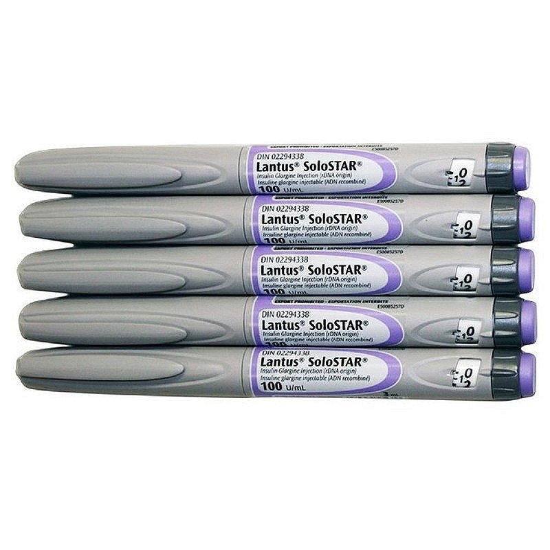 Insulin Lantus SoloStar 5s