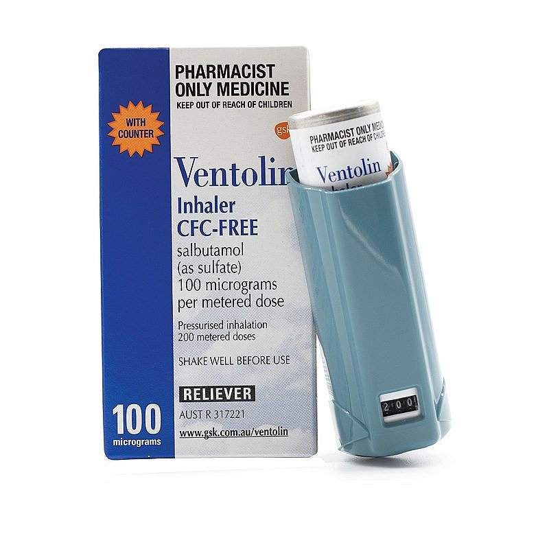 Ventolin Inhaler 100mcg