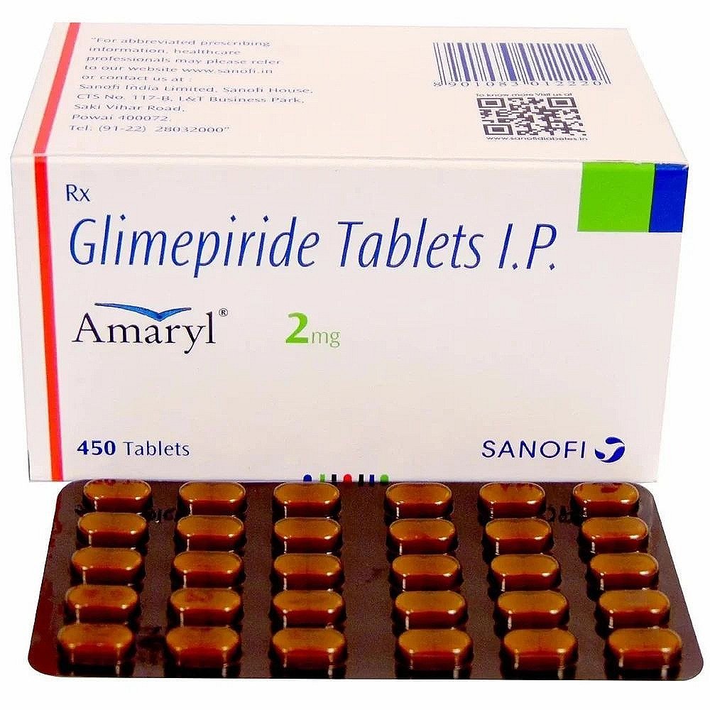 Amaryl 2mg (Glimepiride)