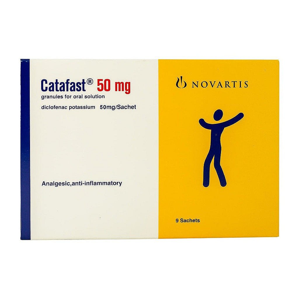 Catafast 50mg 9 sachets