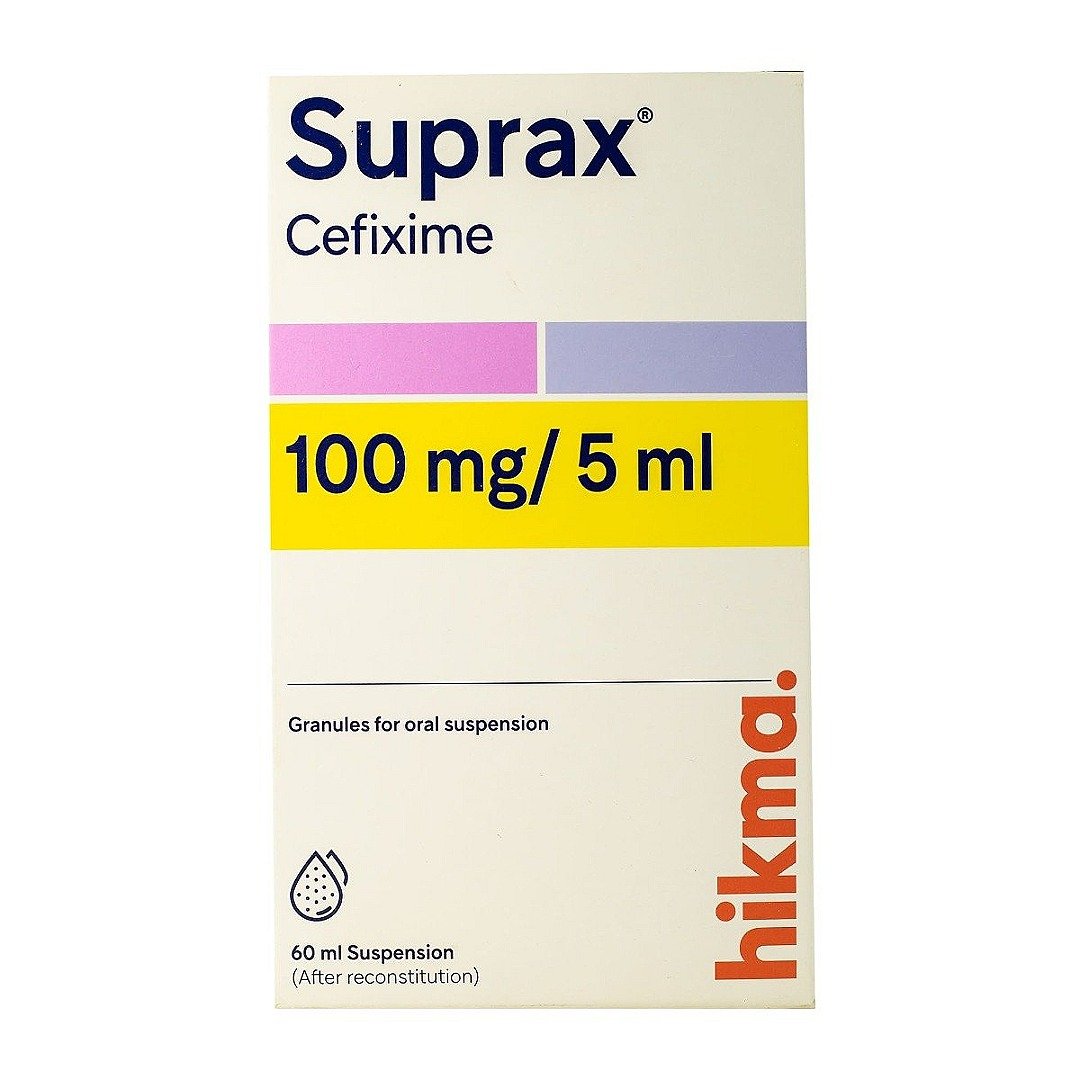 Suprax Suspension 100mg/5ml