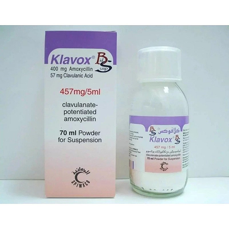 Klavox Suspension 457mg/5ml
