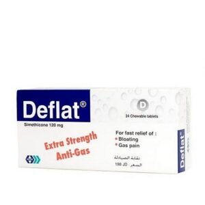 Deflat 80mg 30 chewable tabs