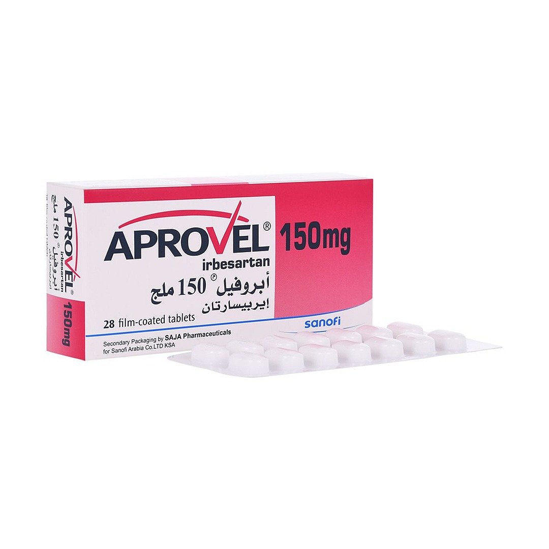 Aprovel 150mg 28 tabs