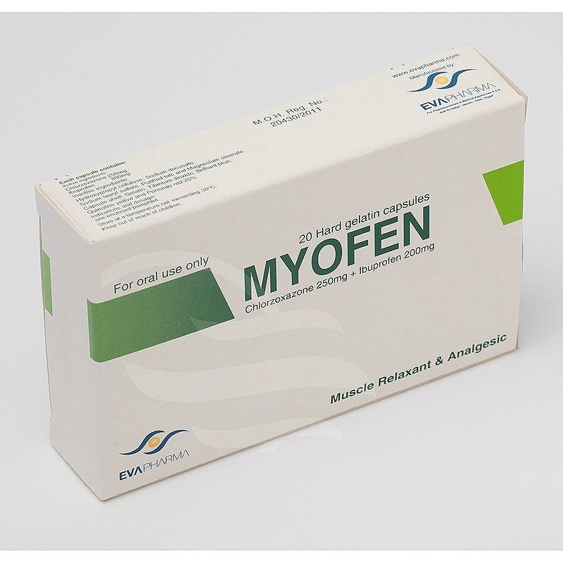 Myofen 500mg (Chlorzoxazone)