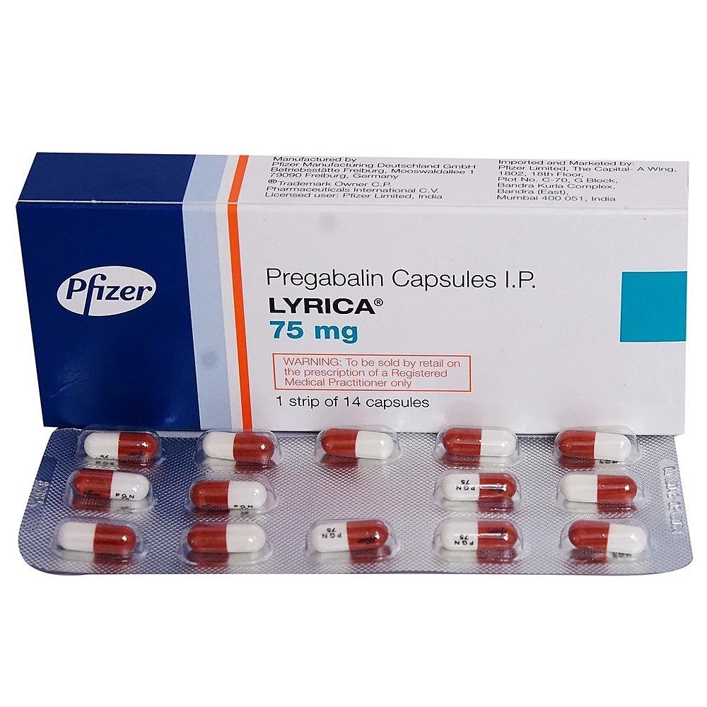 Lyrica 75mg (Pregabalin)