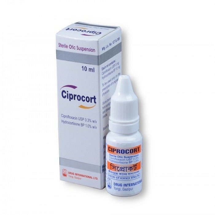 Ciprocort Ear Drops