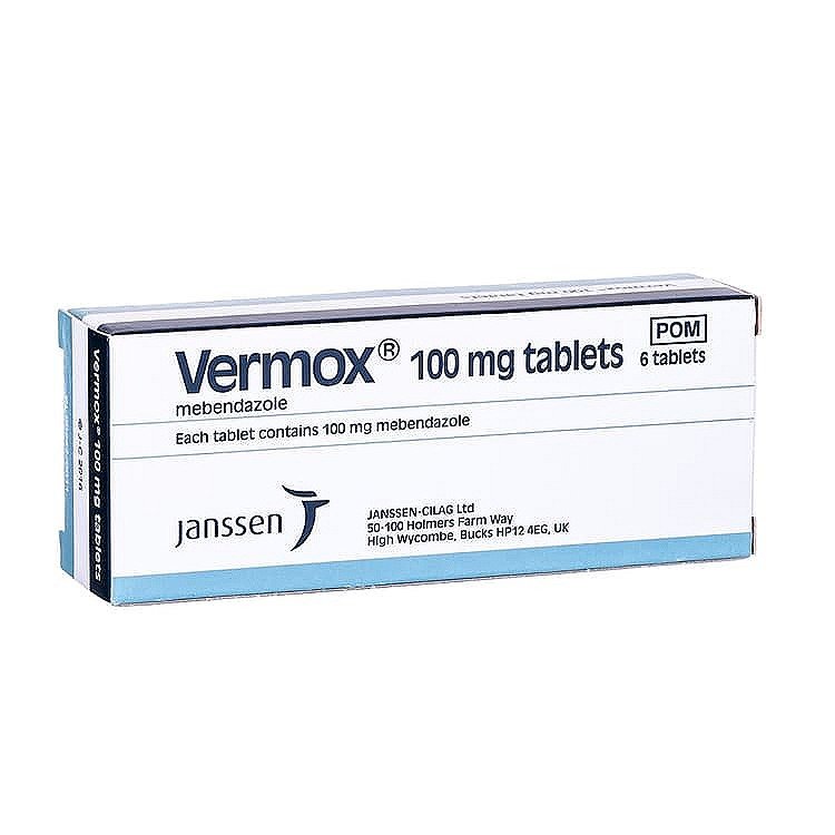 Vermox 100mg (Mebendazole)