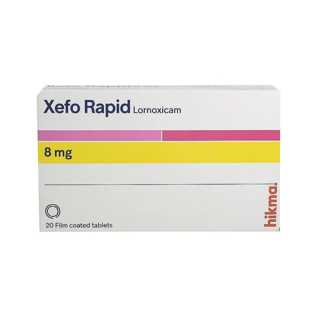 Xefo 8mg 20 tabs
