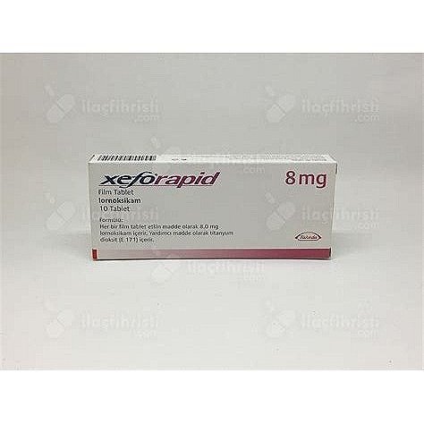 Xefo Rapid 8mg 10 tabs