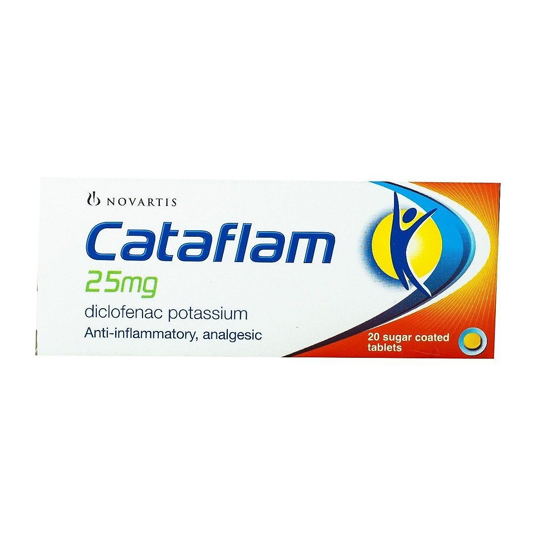 Cataflam 25mg 20 tabs