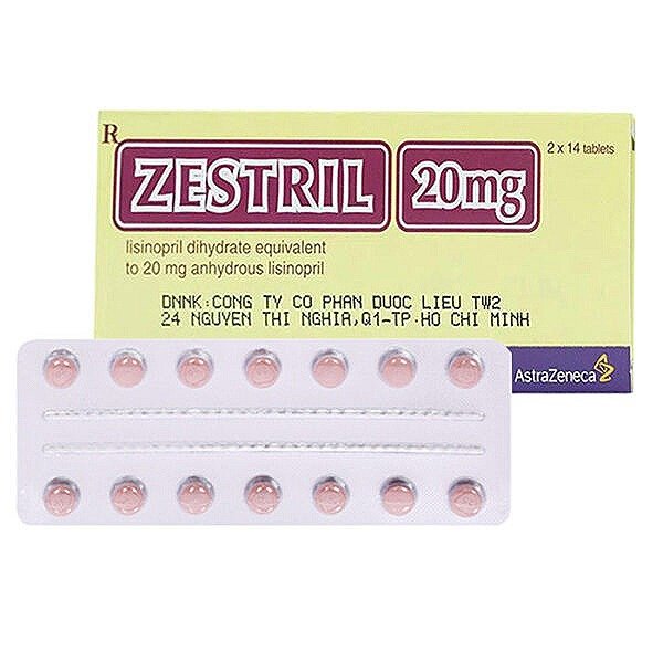 Zestril 20mg 28 tabs