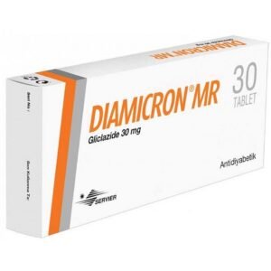 Diamicron 30mg MR 30 tabs