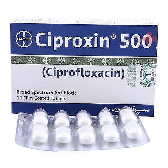 Ciproxin 500mg 10 tabs