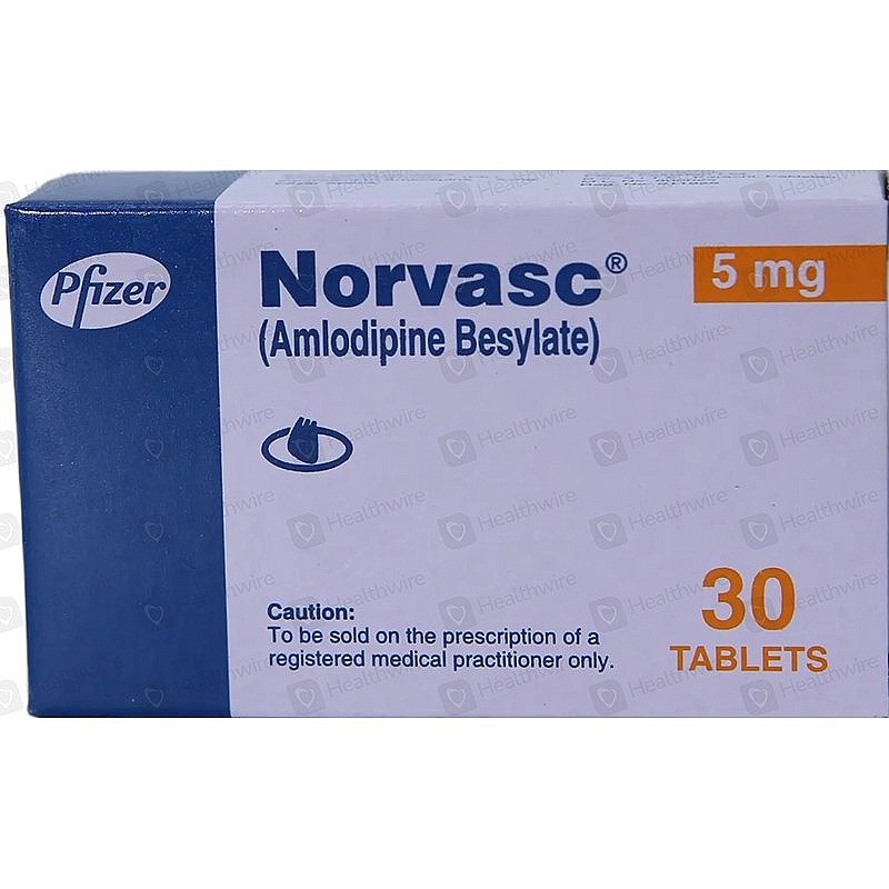 Norvasc 5mg 30 tabs